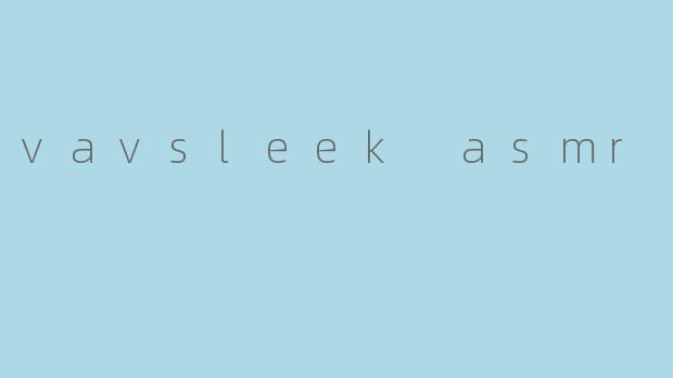 什么是VavsleekASMR?它有什么独特之处?